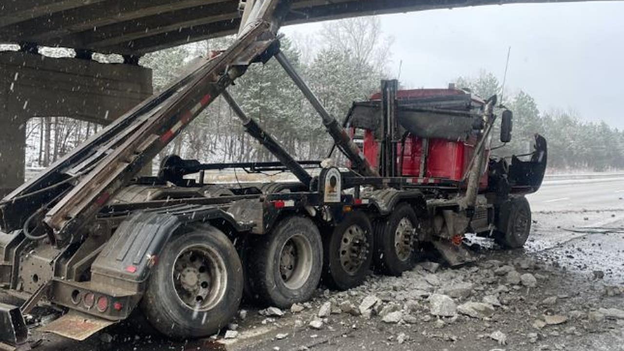 Eastbound I-94 reopens in Ann Arbor after truck hit overpass, closing freeway for days